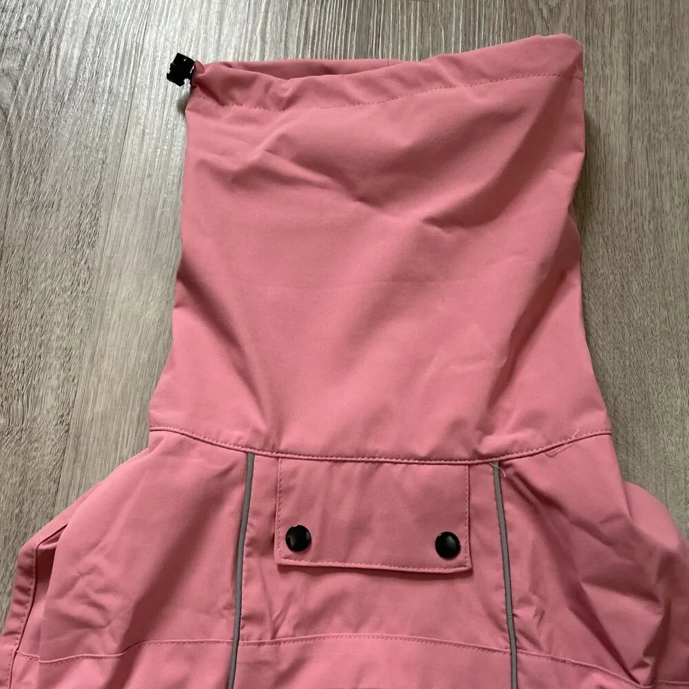 Spark Paws Dog Raincoat Large Waterproof Windproof Rain Jacket Reflective NEW